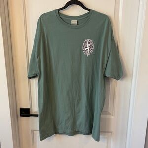 Men's Dave Matthews Band Green Graphic T-Shirt Size XL